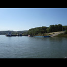 Der Fähranleger auf der rechten Donauseite, kurz vor der rumänisch-bulgarischen Grenze